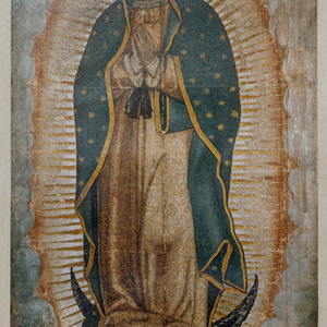 LIENZO DE ALGODON DE LA VIRGEN DE GUADALUPE PGD021