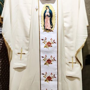 CASULLA BROCADO VIRGEN DE GUADALUPE ( SHANTU )